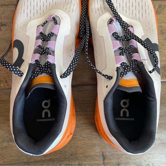 On cloudmonster sneakers  in fawn / turmeric size 6.5 women’s - Picture 11 of 13